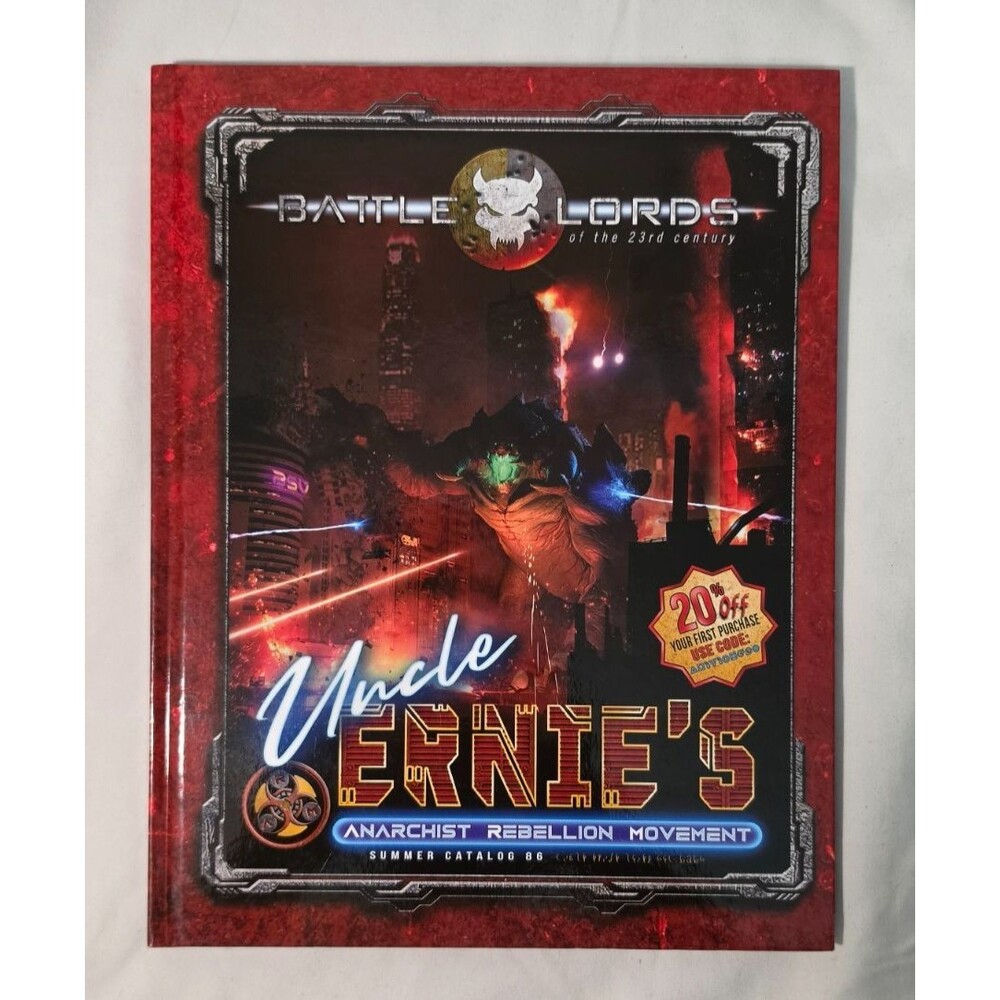 Battlelords of the 23rd Century RPG: Uncle Ernie's ARM Summer Catalog 86